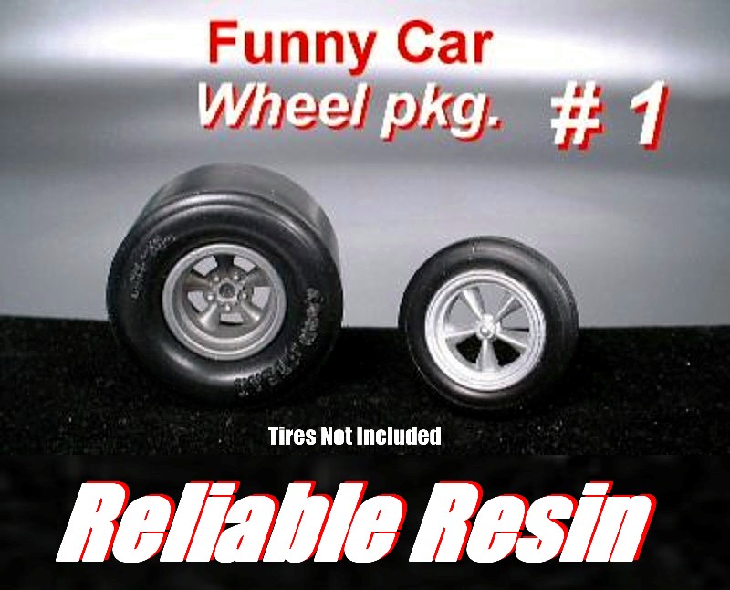 "Funny Car Wheel Package" #1