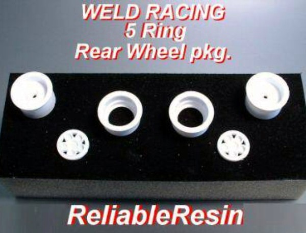 "Weld Racing 5 Ring Rear Wheels"